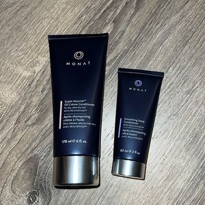 MONAT SUPER NOURISH CONDITIONER AND MINI DEEP CONDITIONER